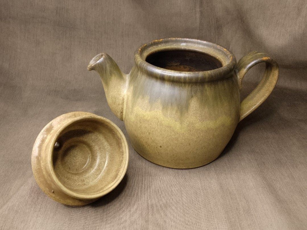 Vintage Denmarks Denby Romany Teapot Stoneware 6" Height x 5" body