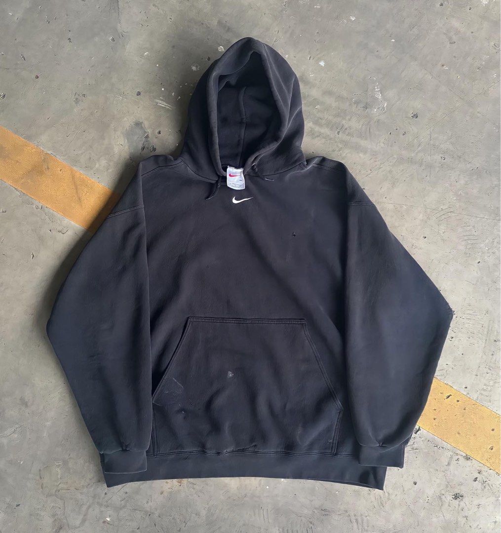 Nike black vintage hoodie online