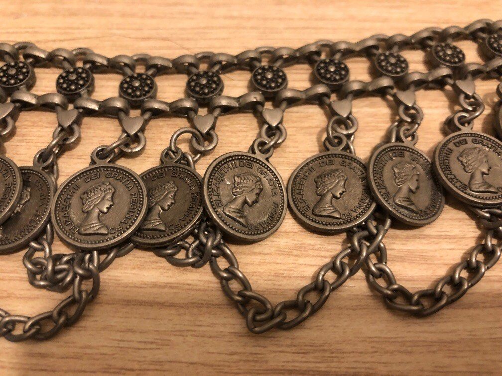 Coin belly chain online