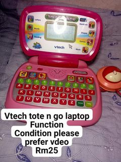 Vtech tote'n Go Laptop, Babies & Kids, Infant Playtime on Carousell