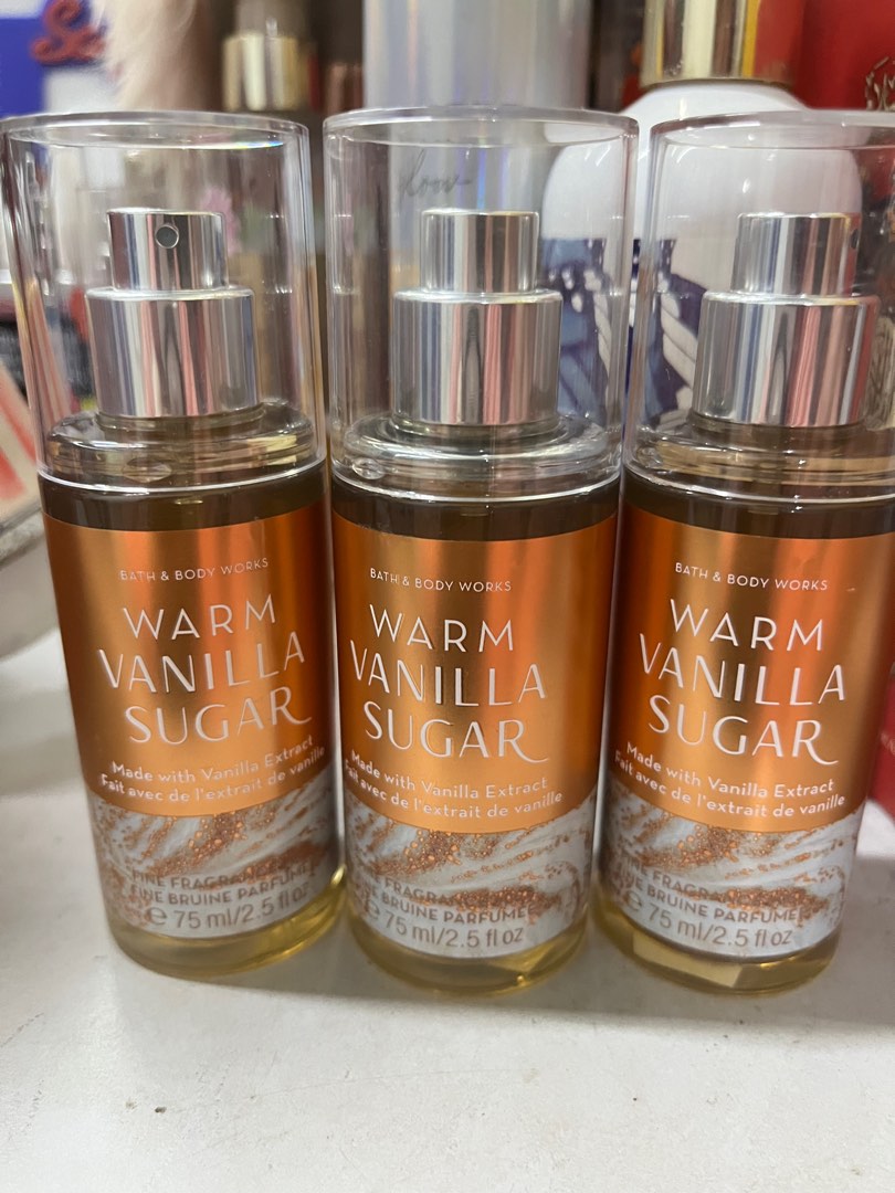 Warm sugar vanilla travel mist 75ml Beauty Personal Care