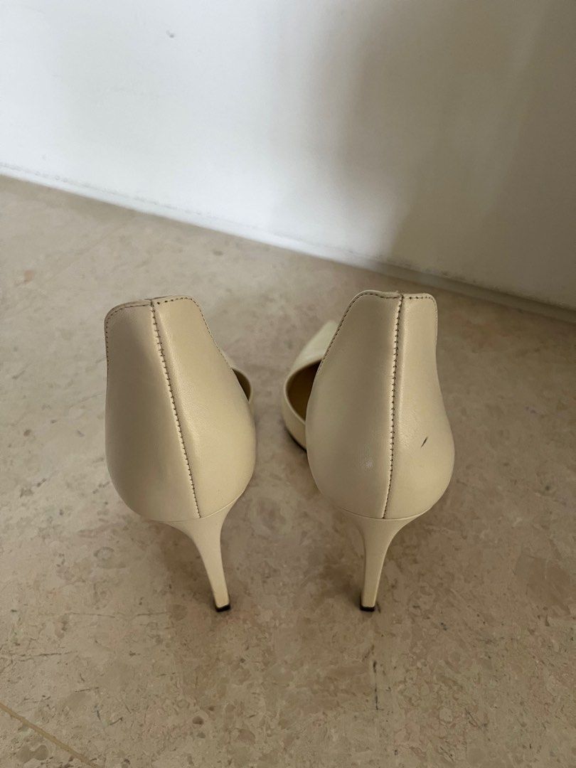 White High Heels SIZE IT EU 37 JIMMY CHOO BEANNE 100 MM PUMPS