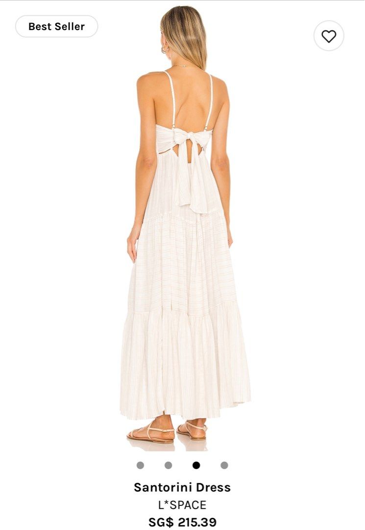 White summer 2024 maxi dress