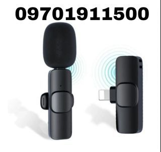 Wireless Microphone, Mini Microphone, Wireless Mini Microphone, Vlogging Microphone, Mic For Mobile, Rechargeable Mic, Microphone