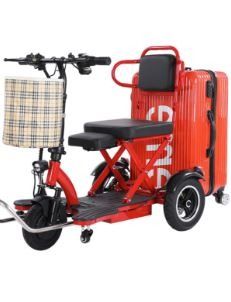 Ultra portable electric shop tricycle