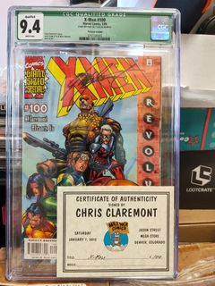 X-Men #100 cgc signed
