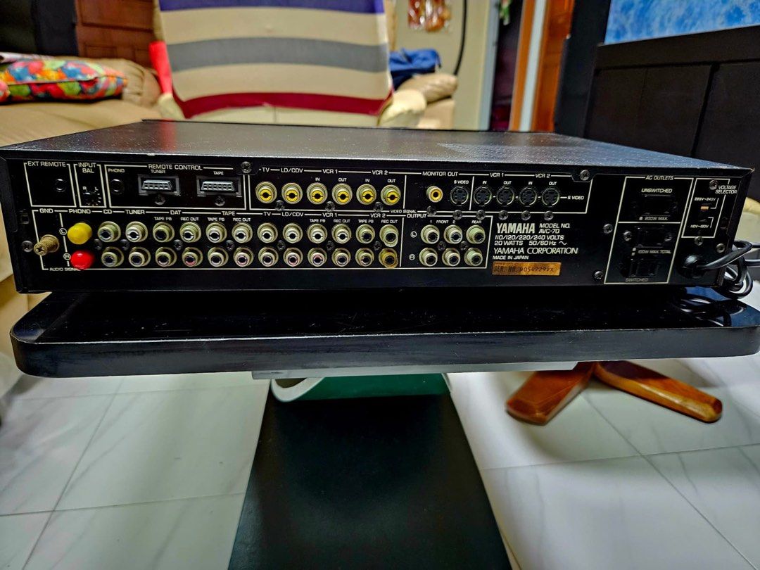 YAMAHA AVC 70 Stereo Control Amplifier Audio Other Audio Equipment On przedwzmacniacz-yamaha-avc-70-pilot-rurzyca-kup-teraz-na-allegro