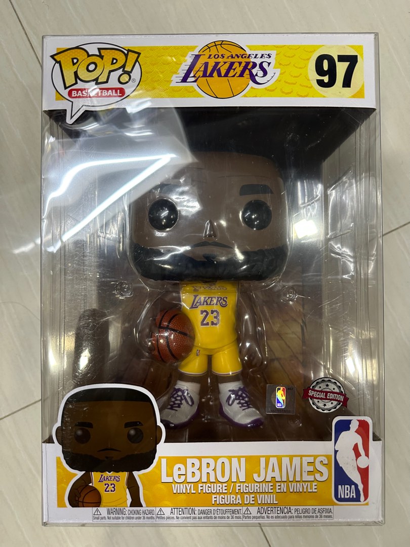 10inch LeBron James Funko Pop Set, Hobbies & Toys, Toys & Games on