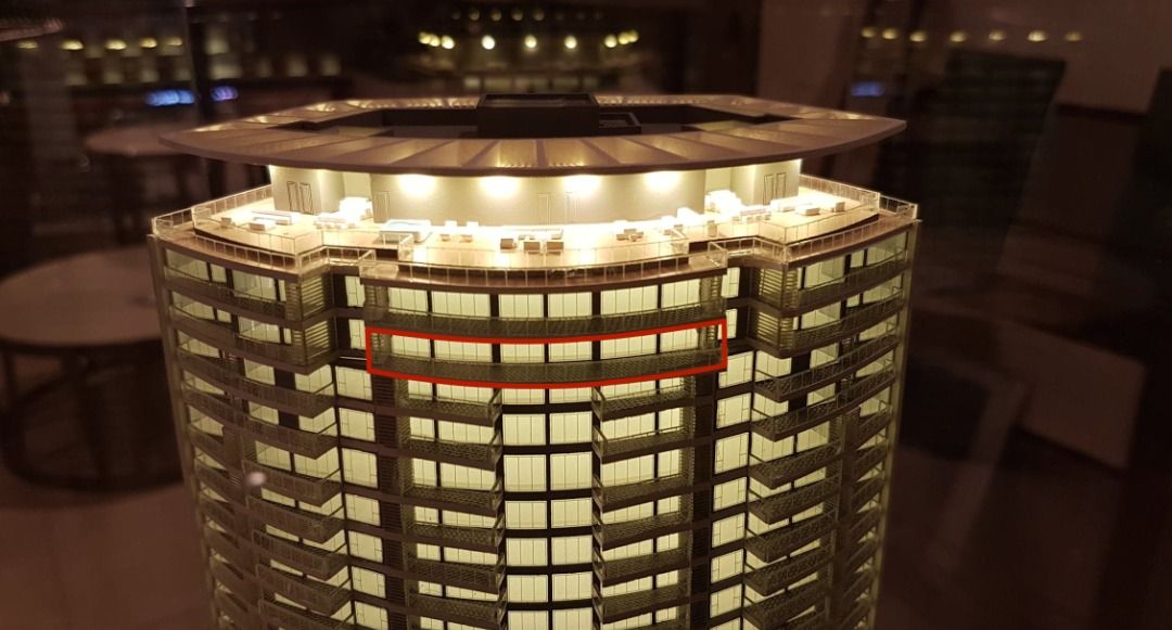 P261k sqm 2BR penthouse like view at Shang Residences at Wack Wack