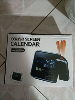多功能氣象液晶投影電子鐘