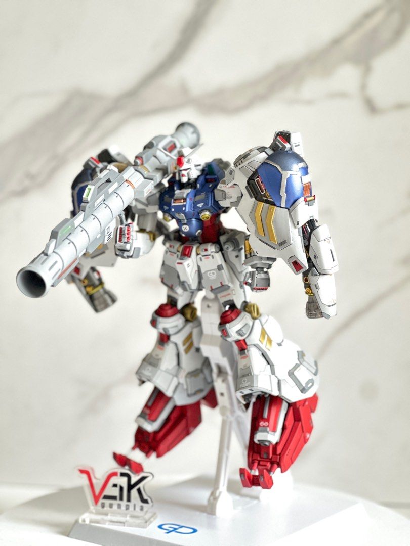 最高 ガンプラ 全塗装完成品 HG RX78GP02a プラモデル