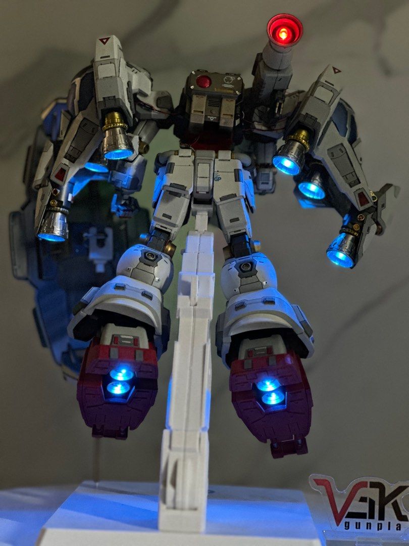 最高 ガンプラ 全塗装完成品 HG RX78GP02a プラモデル