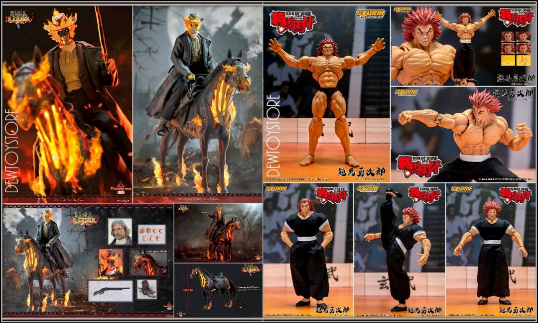 Baki Hanma: Son of Ogre Yujiro Hanma Action Figure - 1/12 Scale