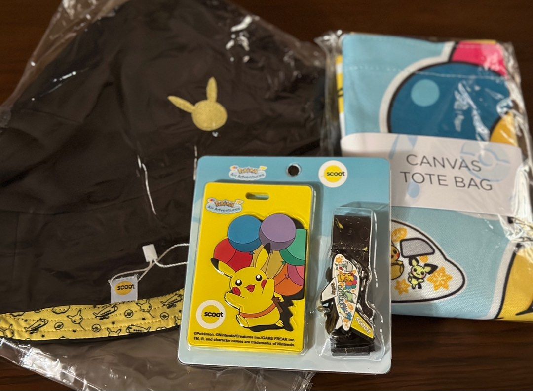 Scoot x Pokemon Air Adventures トートバッグ 🌟 Exclusive Scoot x