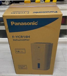 全新行貨 Panasonic 樂聲 F-YCR14H 14公升/日 ECONAVI 智慧節能抗敏抽濕機 剩一