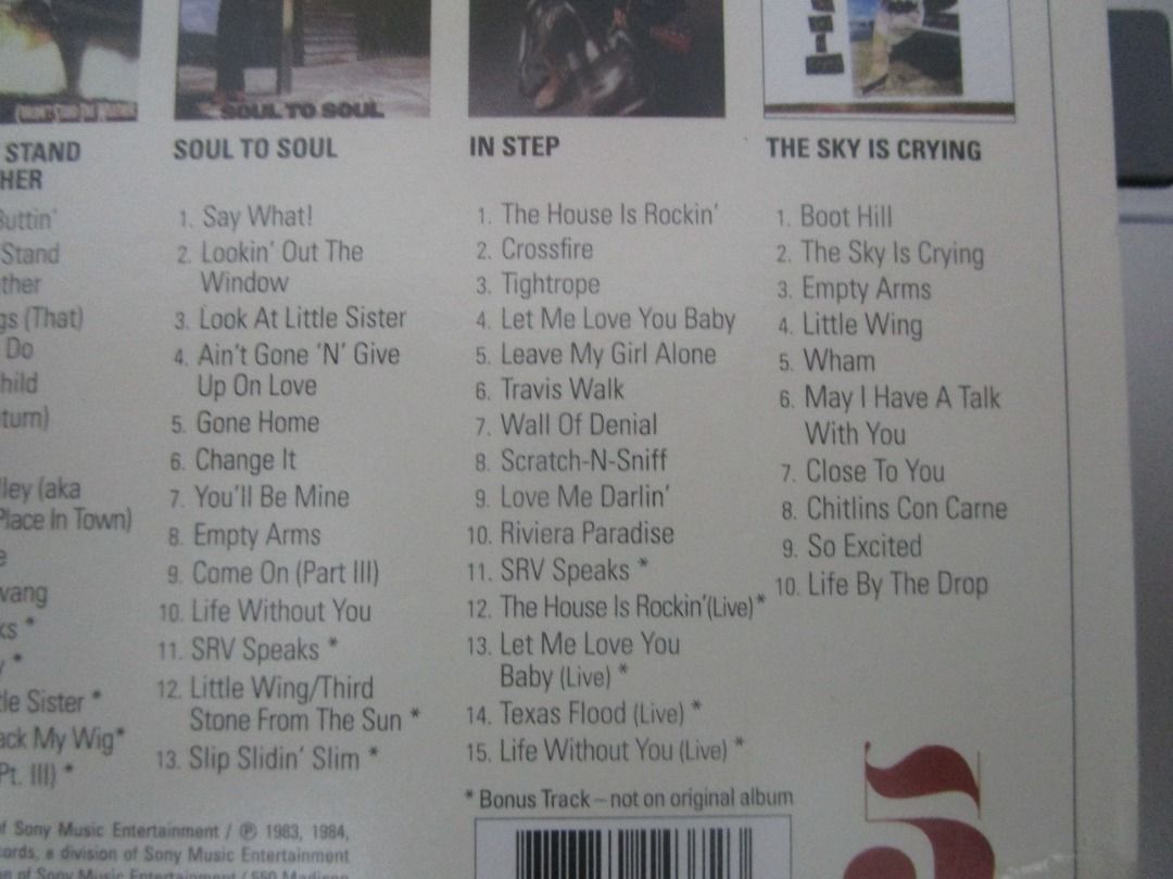推介] Stevie Ray Vaughan & Double Trouble ORIGINAL ALBUM