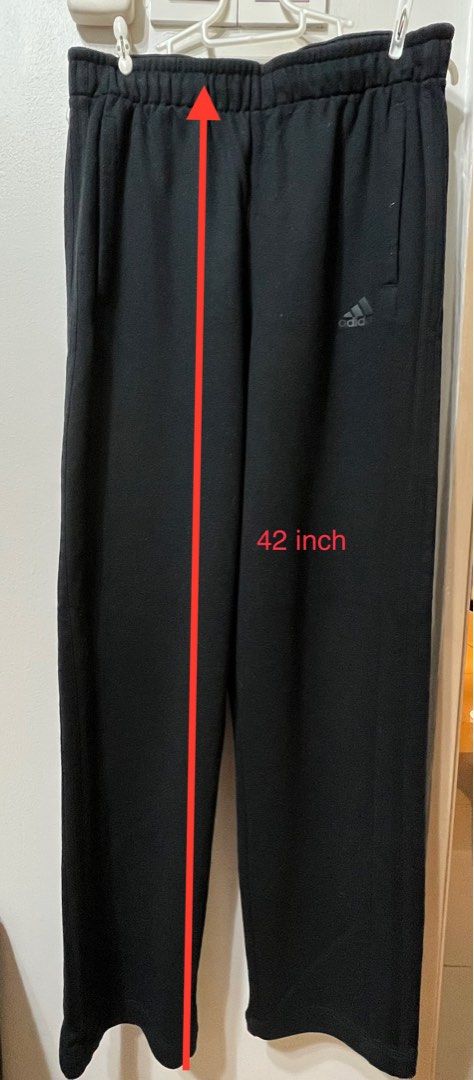 Adidas Pants Mens Medium Soccer Padded Elastic Waist Full Length Climalite   eBay