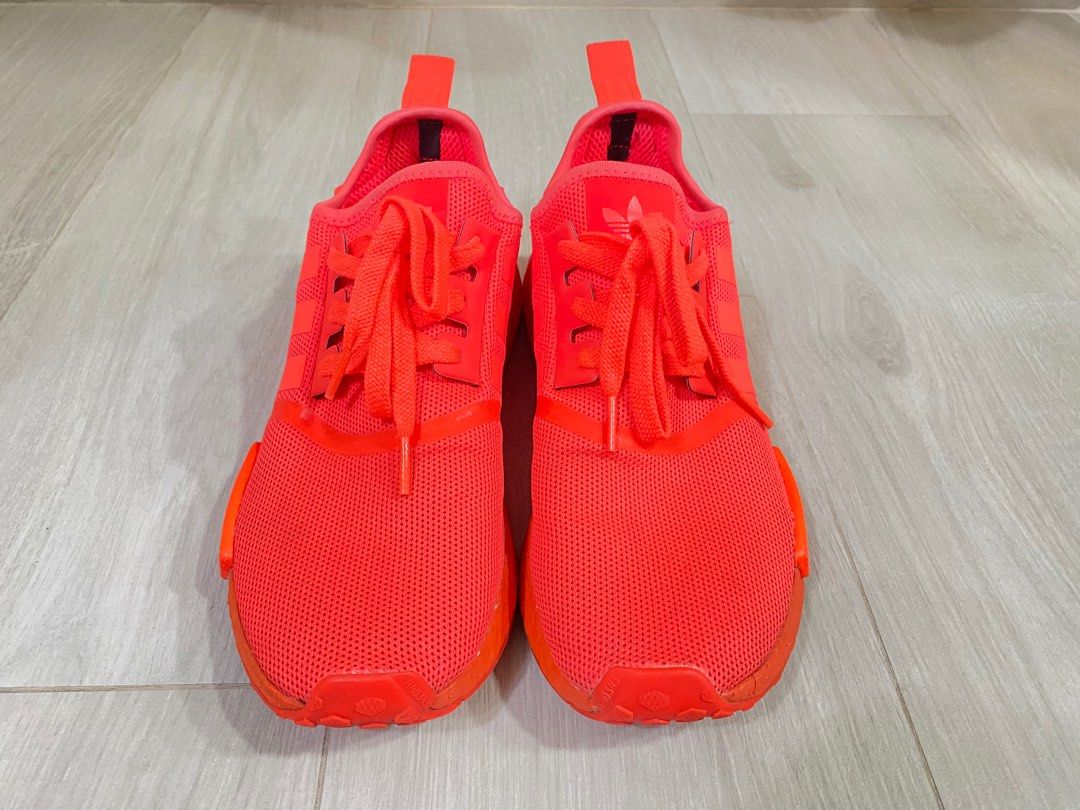 Adidas NMD Orange limited, 男裝, 鞋, 便服鞋- Carousell