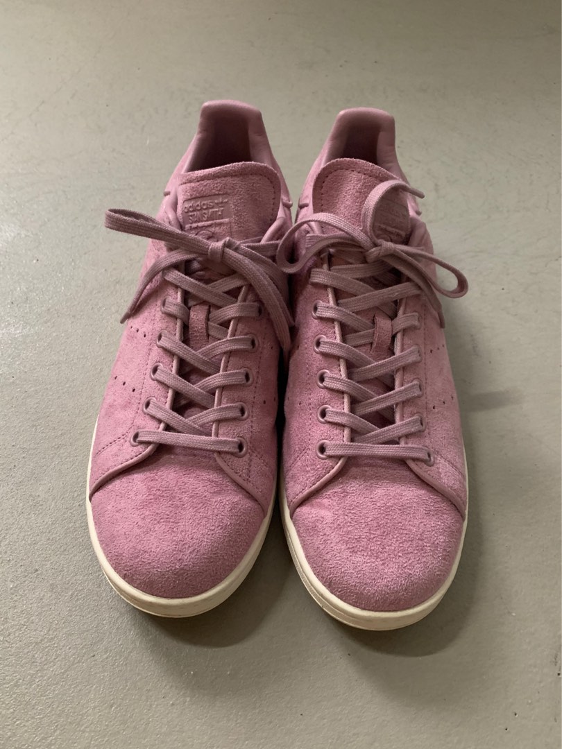 Adidas Stan Smith Purple Suede Men s Fashion Footwear Sneakers