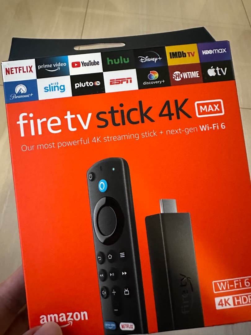 Amazon Fire TV Stick 4K Max, TV & Home Appliances, TV & Entertainment
