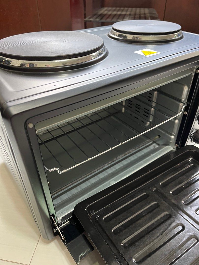 Ambiano 33L Benchtop Oven with Dual Hot Plates, TV & Home Appliances, Kitchen Appliances, Ovens