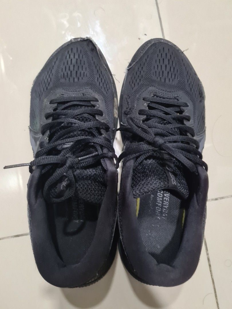 Asics gel kayano 24 men's shoes black/black/carbon on sale