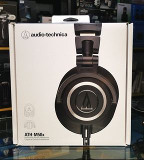 Audio Technica 專業監聽耳筒 ATH-M50x (實體門市-香港行貨-1年保養)