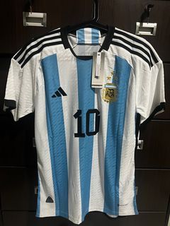 Messi Adidas Argentina 2022 Home AUTHENTIC HEAT.RDY Jersey HF2157 Size  Medium