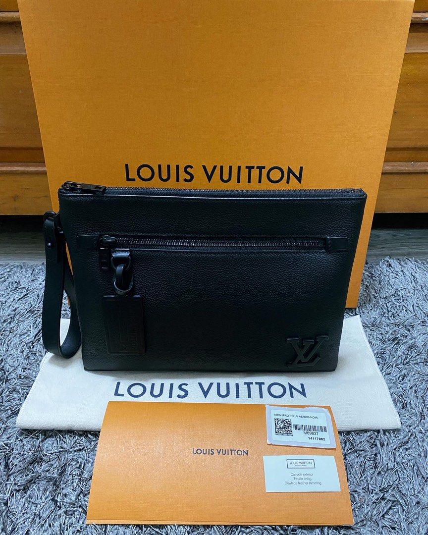 Clutch Louis Vuitton Aerogram ipad pouch CLV29 siêu cấp like auth