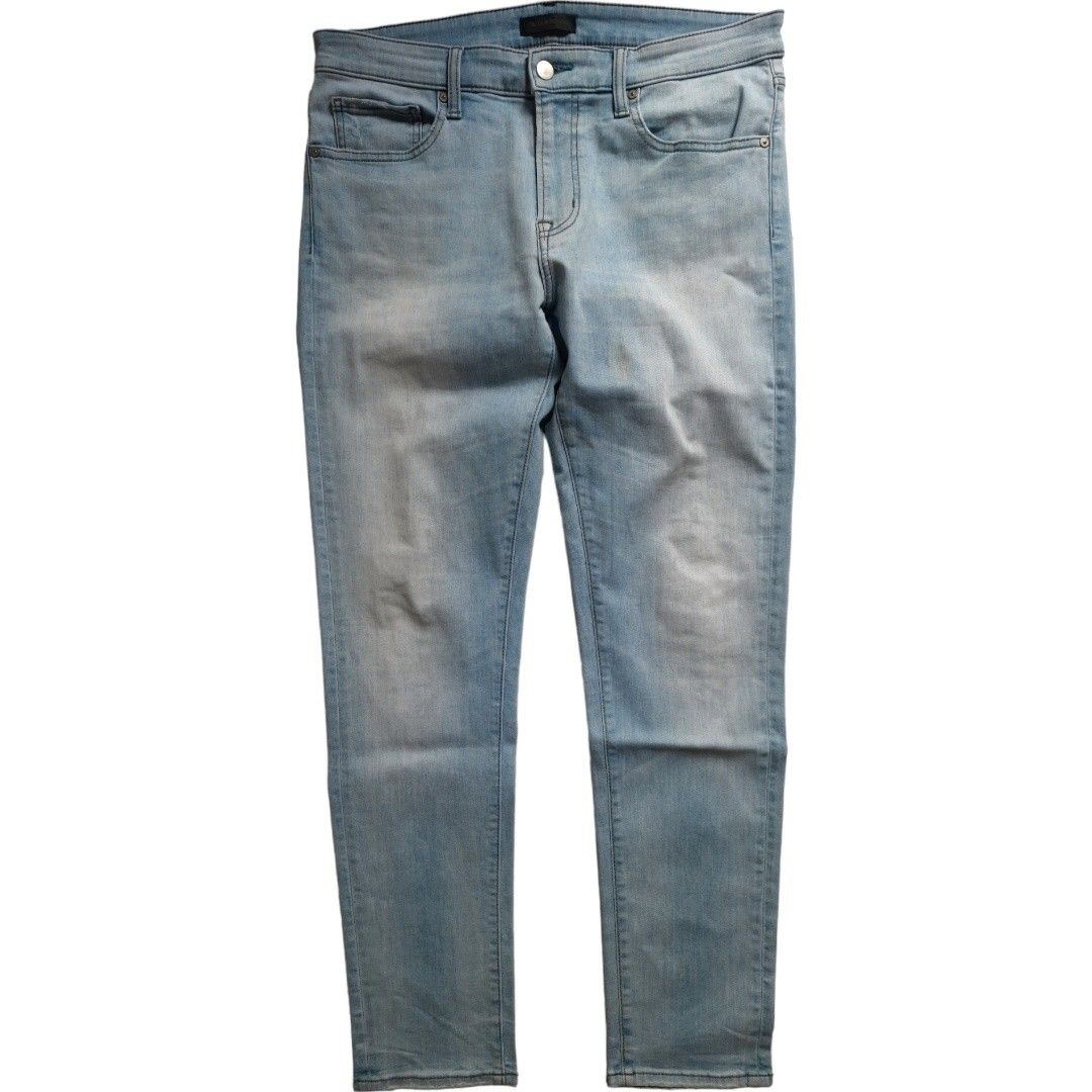 Ultra Stretch Skinny Fit Uniqlo Jeans Tapered Non Selvedge, Fesyen