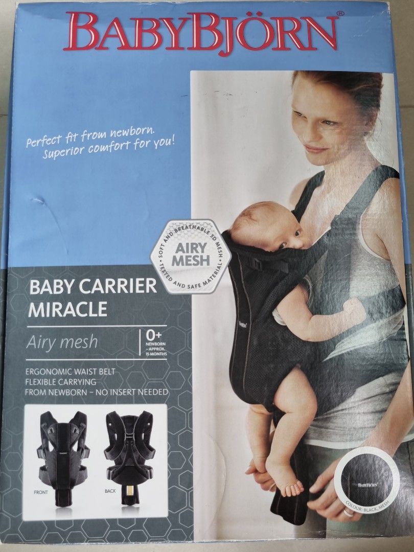 Baby carrier on sale miracle airy mesh