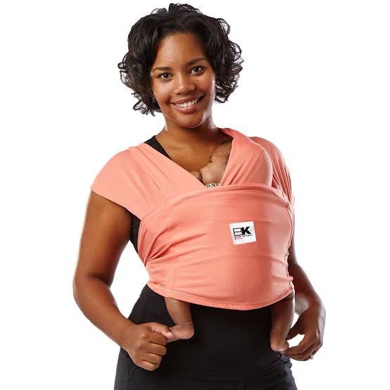 Baby K'Tan wrap carrier - Active (Category: Carriers & Slings) located in Cabiao. Submitted by MomAndBabyCorner (Listing ID 1245619126, Image 1). Description: Baby K'Tan Small with outer sash, convertible to pouch Like New with small dots as shown in pic PHP 1,400.