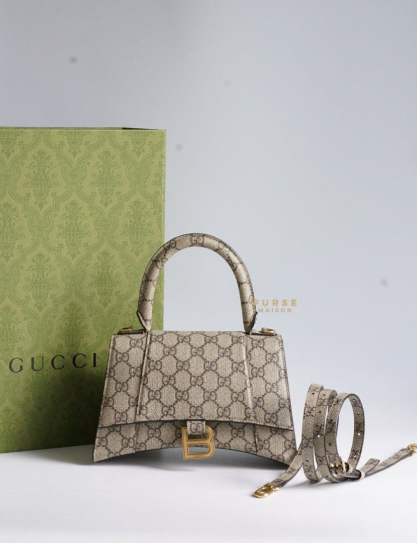 New Gucci X Balenciaga The Hacker Project Hourglass Small Bag Limited