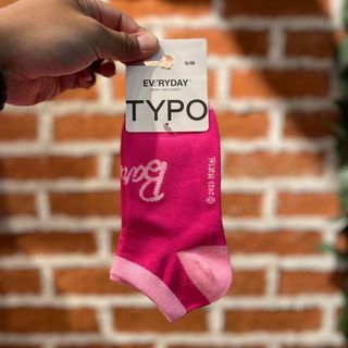 barbie x typo socks
