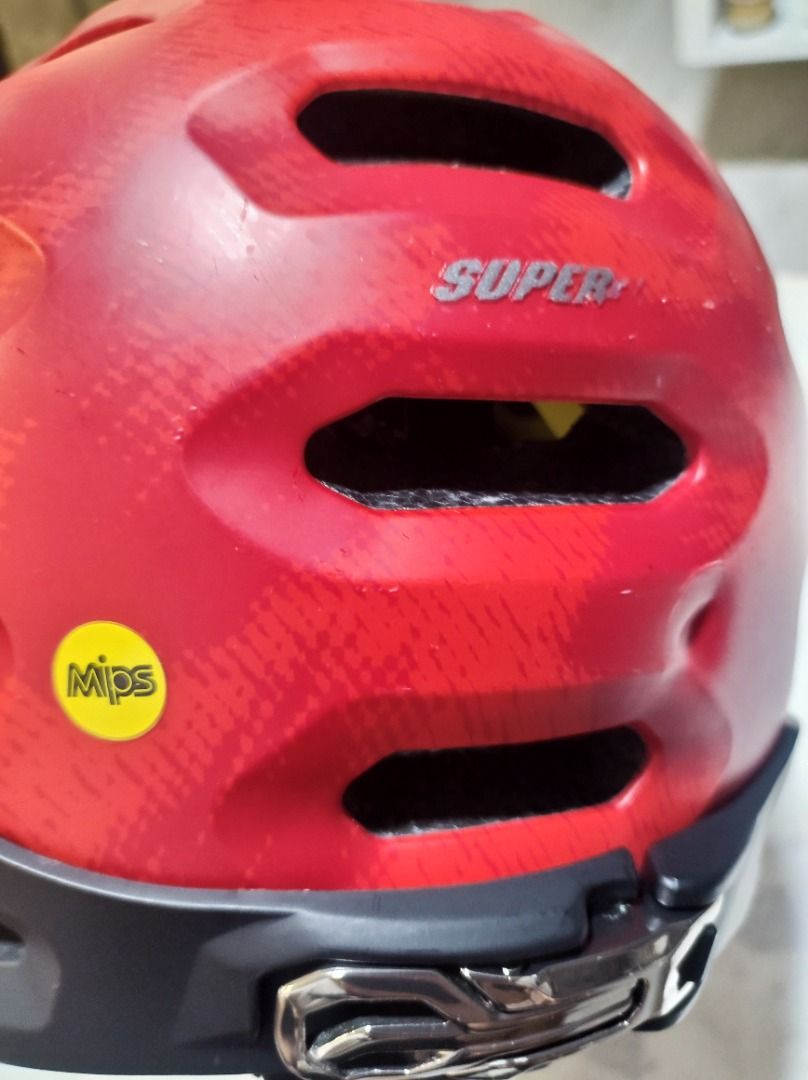 Bell Super 3 MIPS Full face MTB helmet with detachable mouth piece. Size XL