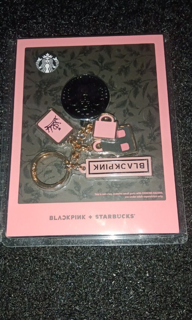 BLACKPINK + Starbucks Keychain, Furniture & Home Living, Kitchenware