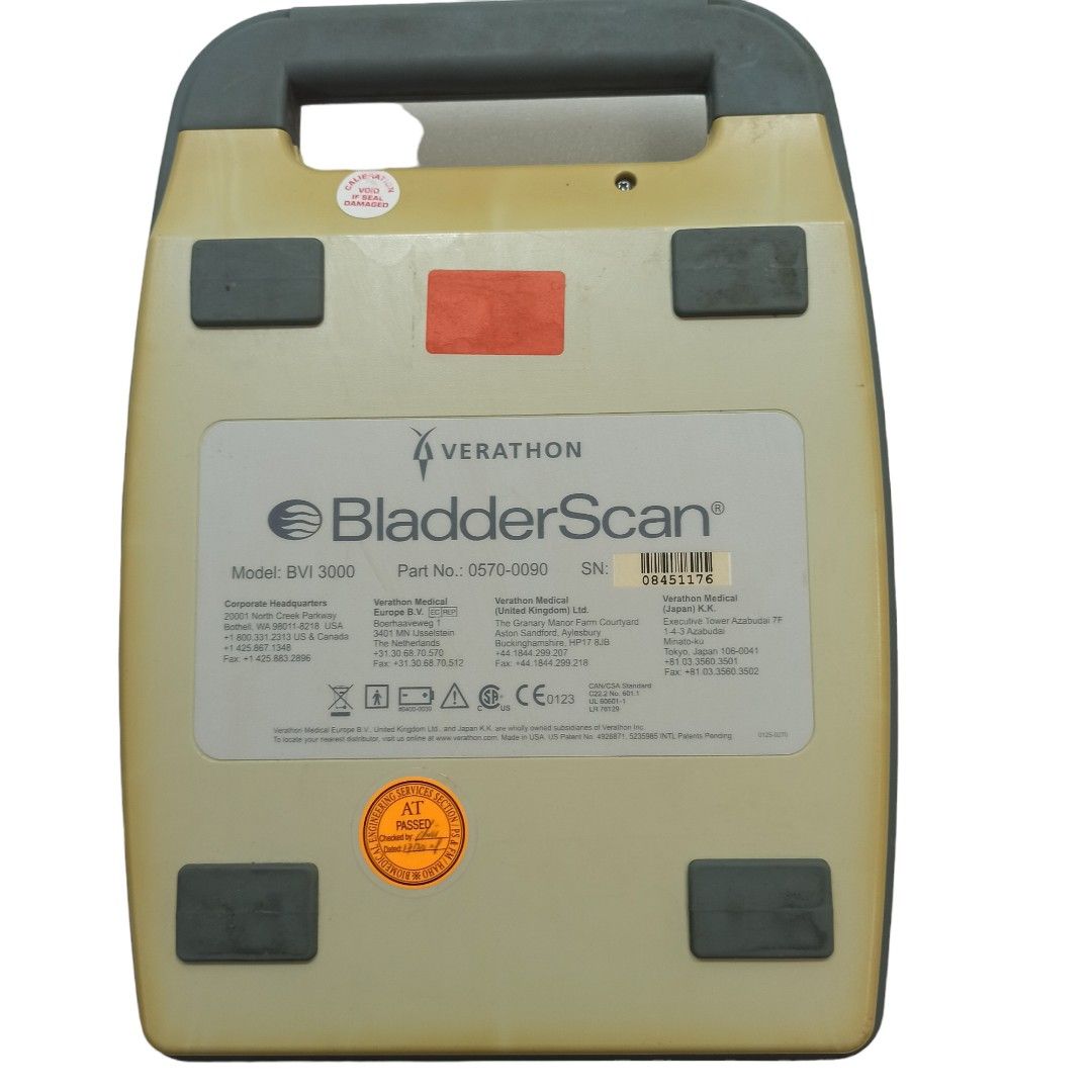 Bladder Scanner Ultrasound Machine Verathon BladderScan BVI 3000 膀胱掃描機 ...