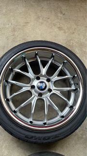 BMW E60 Concept One Mags with Tires