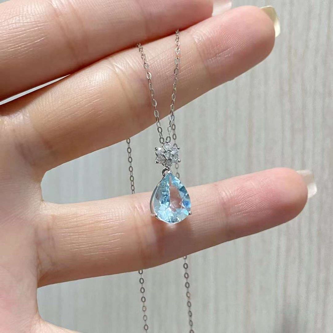 Real discount aquamarine jewelry