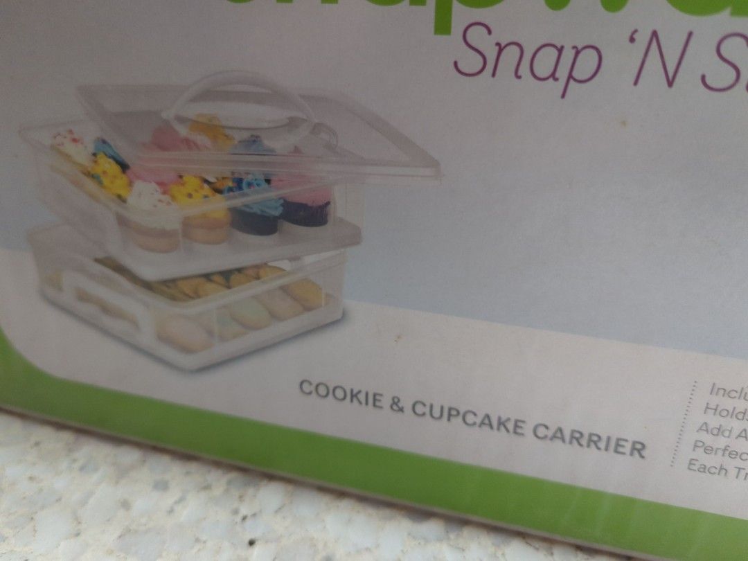 CUP CAKE CARRIER SNAP N STACK - Sam's Club