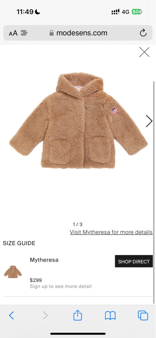 Chiara ferragni discount teddy bear coat