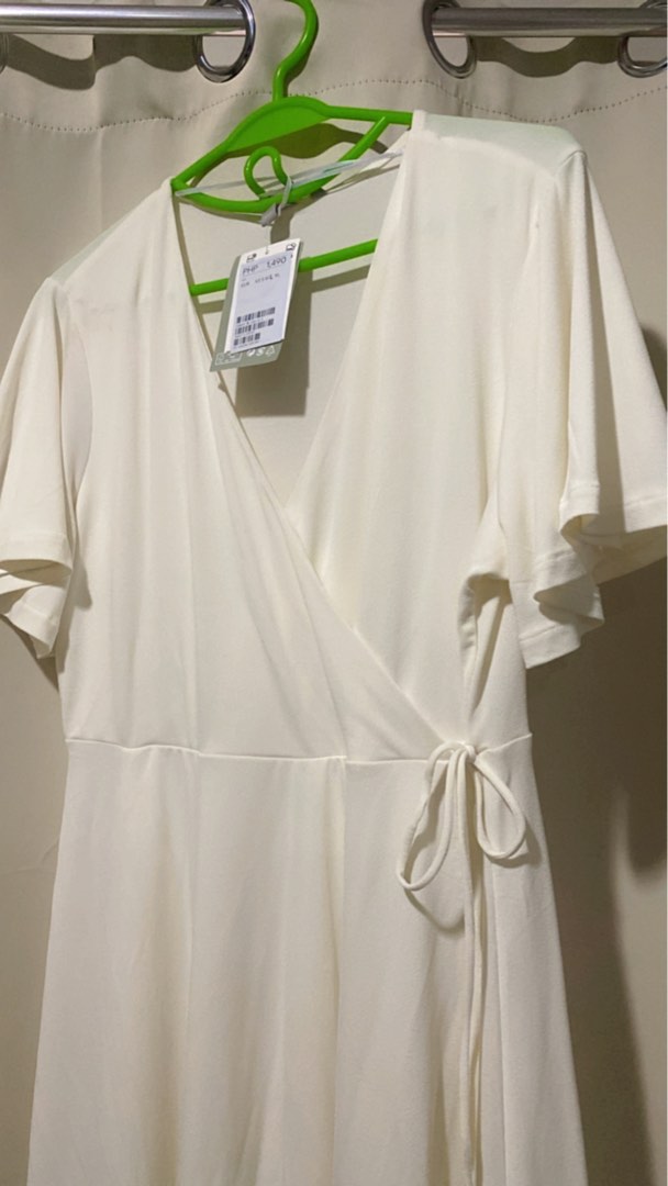 Jersey wrap deals dress h&m