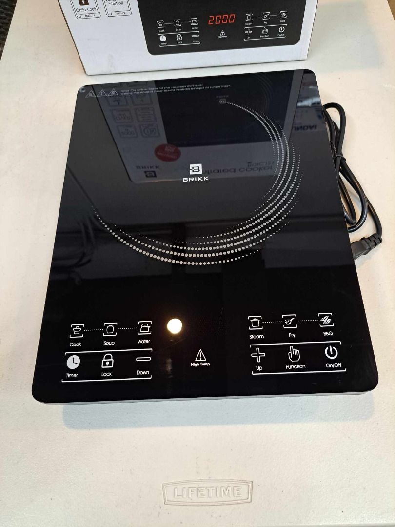 Brikk Single Infrared Cooker (BDICJ21) (Category: Cookers) located in Quezon City. Submitted by dailyshoppeonline (Listing ID 1245679703, Image 3). Description: Brikk Single Infrared Cooker (BDICJ21) Specifications/features: ✓ 3 hours timer ✓ Automatic shut-off ✓ Overheat protection ✓ 50% saves electricity ✓ 6 cooking functions ✓ Temperature regulation: up to 650°C ✓ 10 levels temperature settings ✓ Wide working range High/Low voltage cut off ✓ C