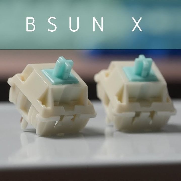 BSUN X switches x 70 pre lubed