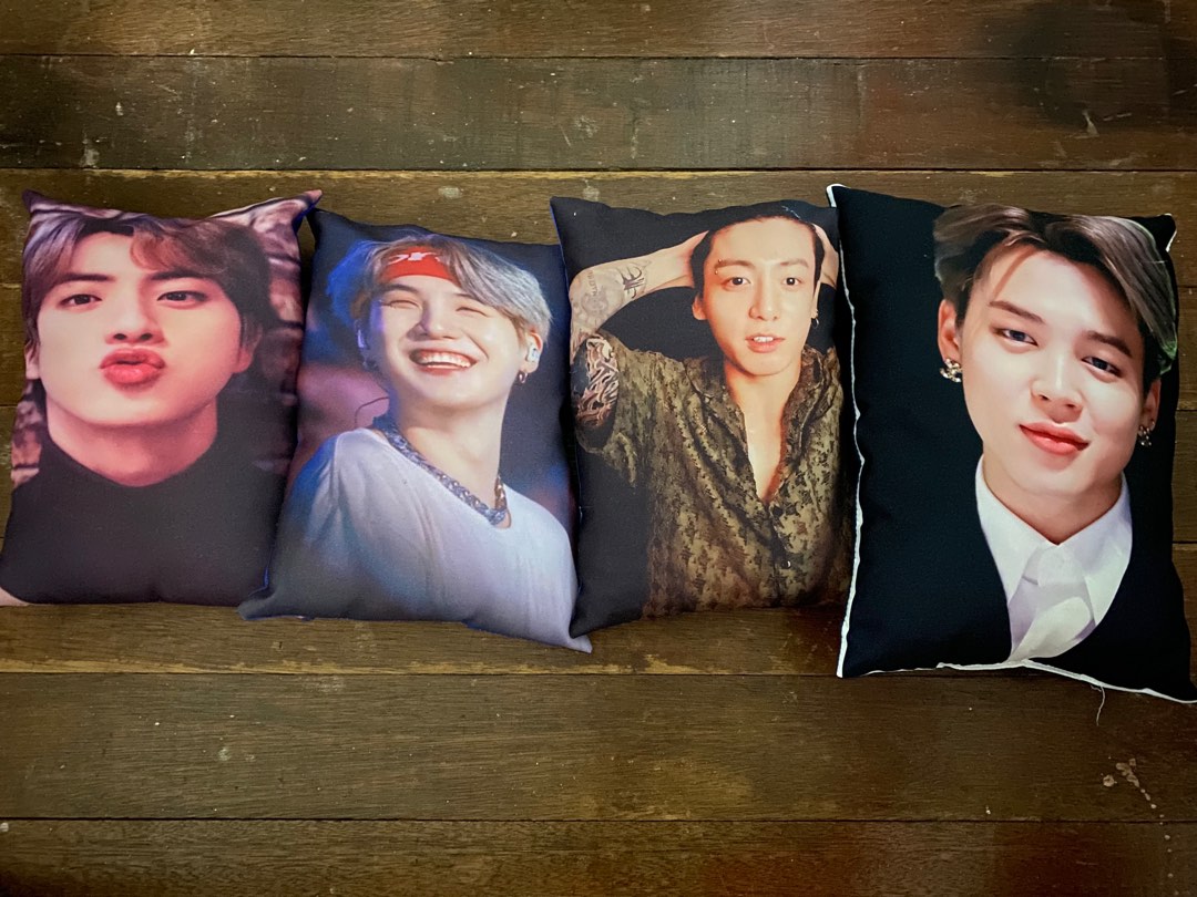 BTS Colorful Throw Pillow for Sale by JudithzzYuko