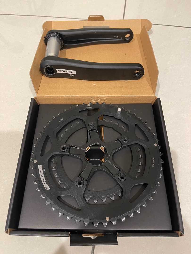 Cannondale 1 bb30a crankset top