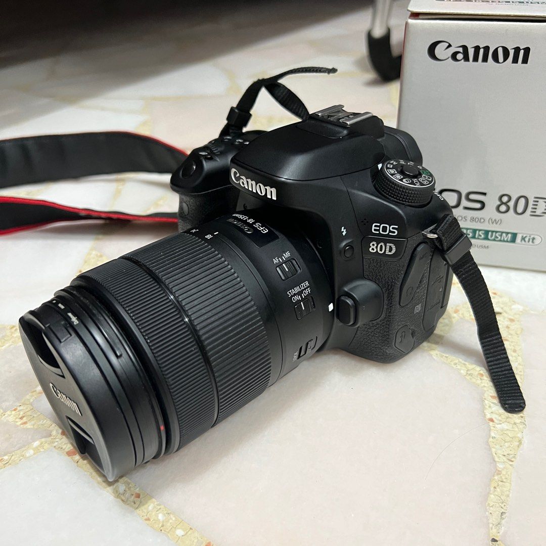 Canon EOS 80D EF-S 18-135 IS USM kit