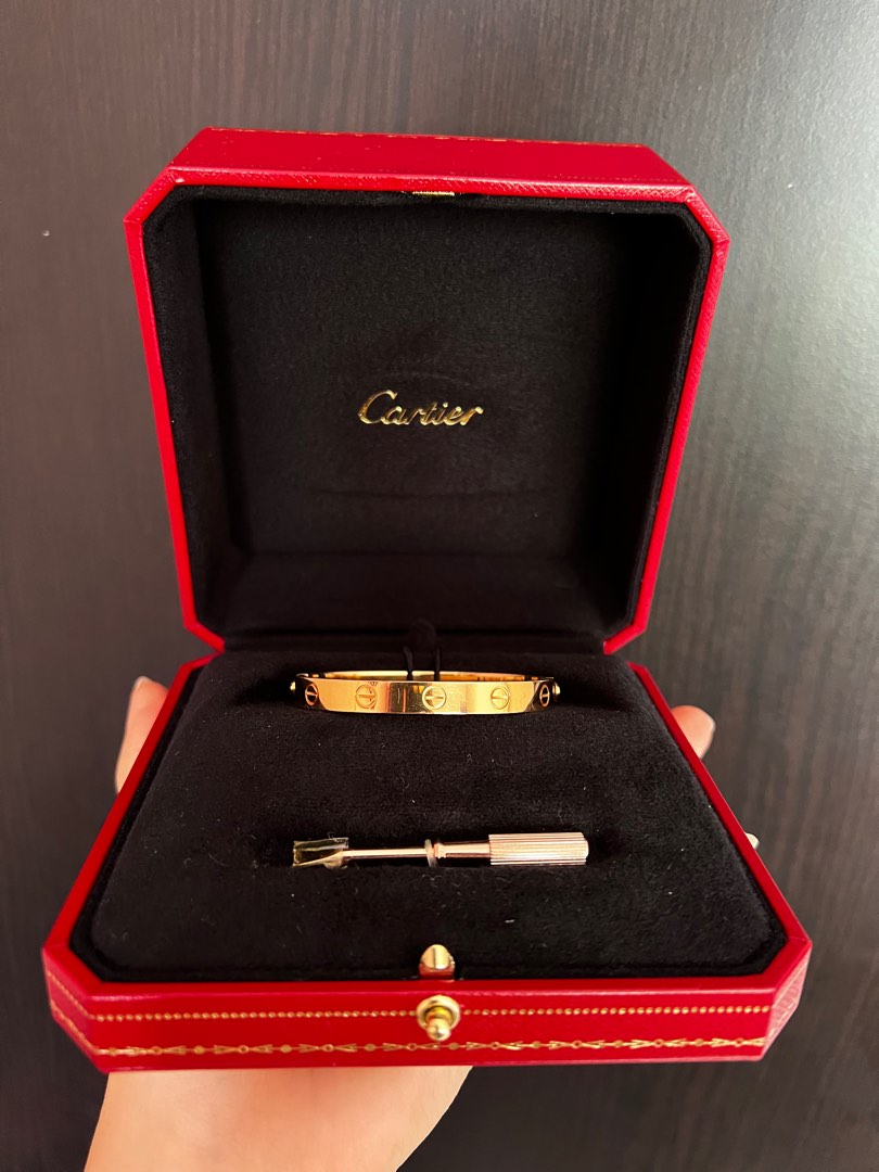 Cartier Love Bracelet Rose Gold Women s Fashion Jewelry