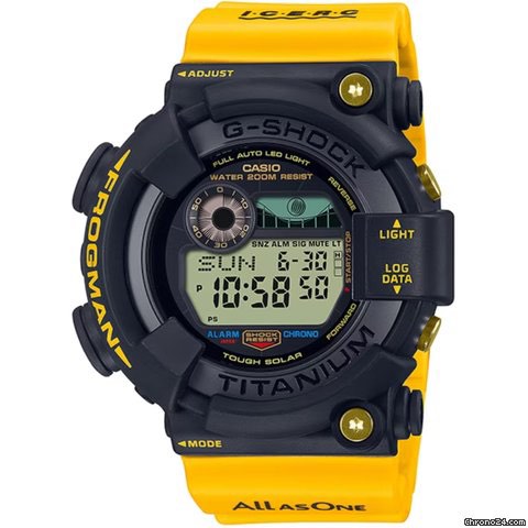 Casio frogman yellow online
