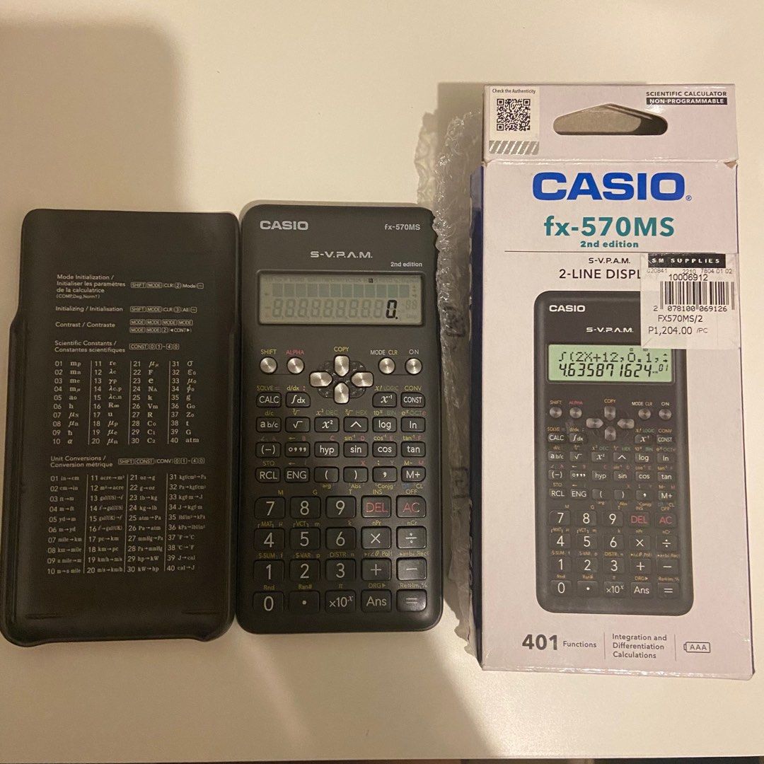 Casio Scientific Calculator (fx-570MS) 2nd edition, Mobile Phones